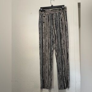 Robert Louis talla S palazzo de rayas para mujer